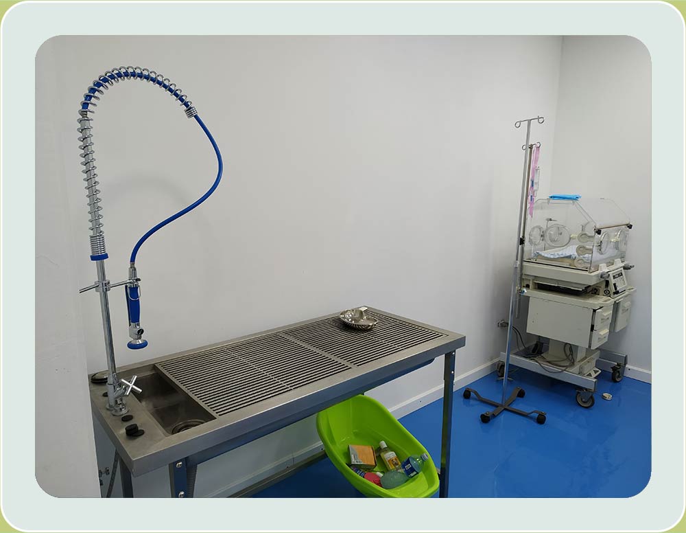 Preparacion ante cirugia y incubadora